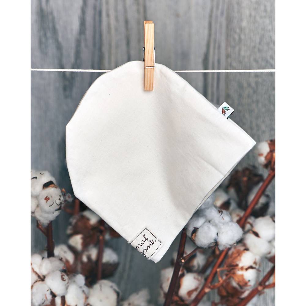 Czapka smerfetka, naturalna  BASIC Nanaf Organic