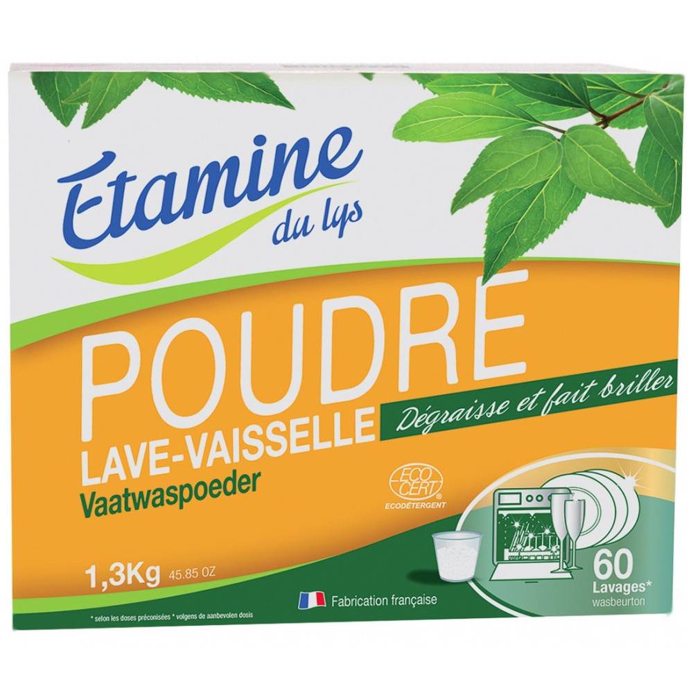 Proszek do zmywarki bezzapachowy, 1,3 kg- Etamine du Lys