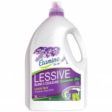 Płyn do prania tkanin kolorowych i białych organiczna lawenda i pomarańcza, 3 l- Etamine du Lys