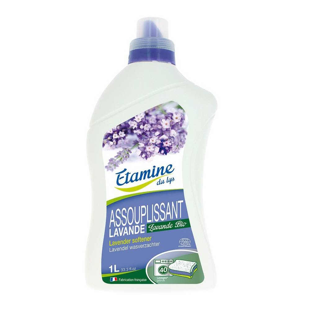 Płyn zmiękczający do płukania tkanin organiczna lawenda, 1L- Etamine du Lys