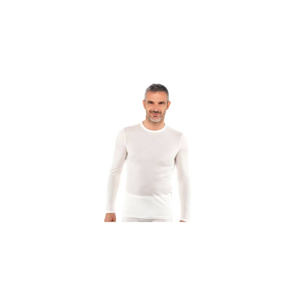 Koszulka lecznicza na AZS, z długim rękawem męska, DermaSilk