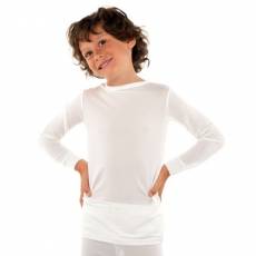 Koszulka lecznicza na AZS, z długim rękawem dla dzieci, DermaSilk