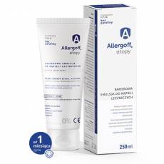 Allergoff Atopy Barierowa emulsja do kąpieli leczniczych 250 ml