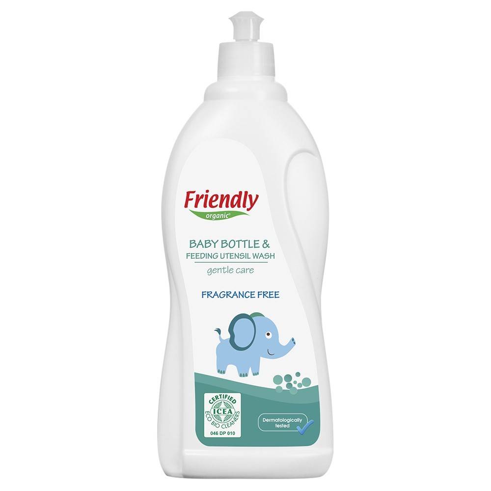 Płyn do mycia butelek dziecięcych, bezzapachowy, 750ml- Friendy Organic