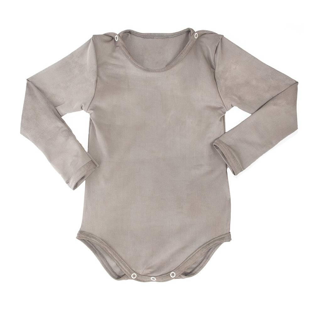 Body z długim rękawem lecznicze na azs PADYCARE pokryte srebrem