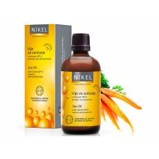 Olejek z Marchewką Tonujący Skórę, SPF 6,100% Naturalny,100 ml, NIKEL