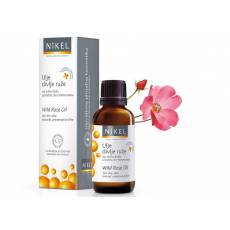 Olejek z kwiatów Dzikiej Róży i Pelargonii wygładzający zmarszczki,100% naturalny, 30 ml, NIKEL