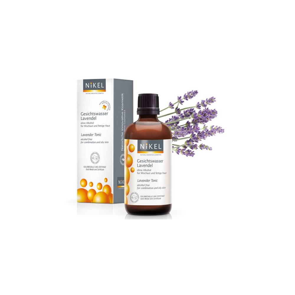 Tonik lawendowy do skóry mieszanej i tłustej, 100 ml, NIKEL
