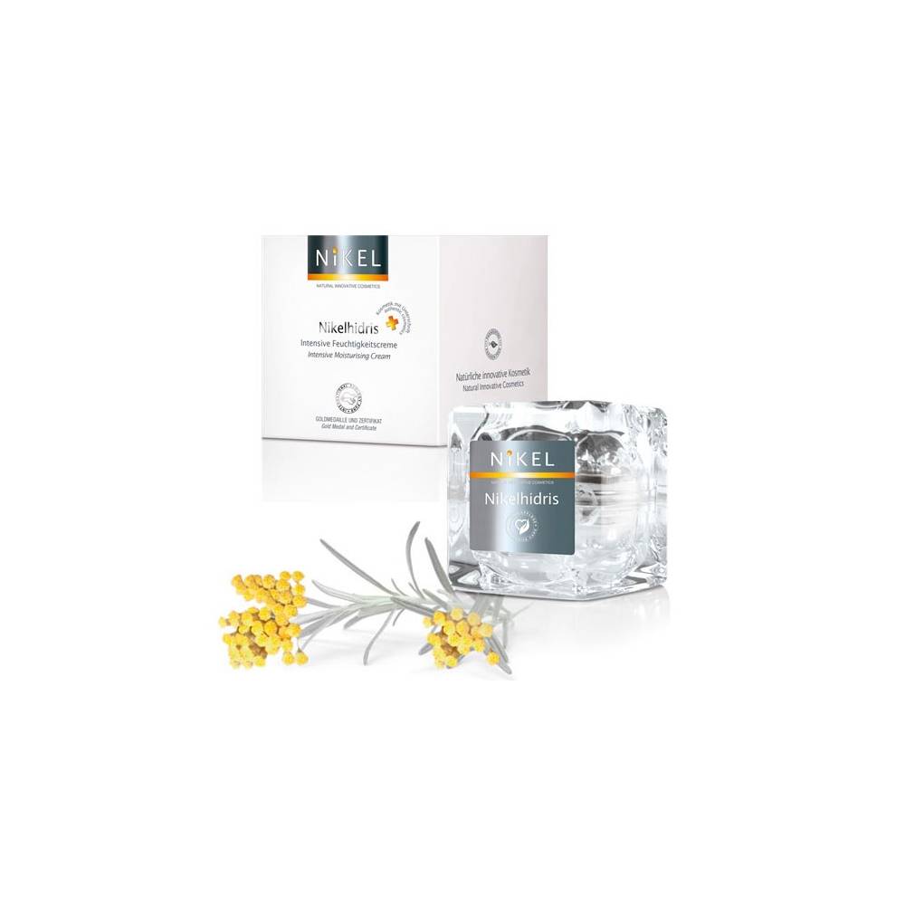 NIKELHIDRIS Nawilżający Krem z kwasem hialuronowym, miodem i kwiatem Immortelle INTENSIVE CARE, 50ml, NIKEL