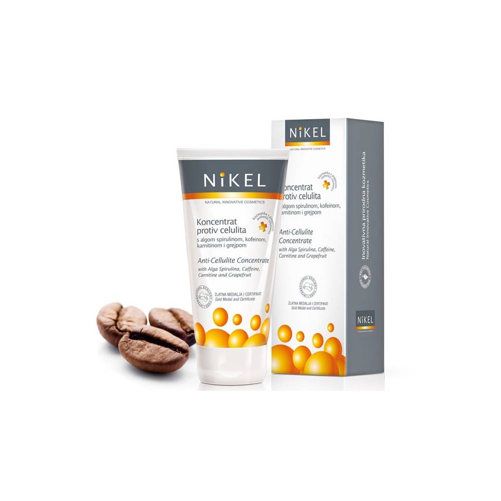Koncentrat Antycellulitowy ze Spiruliną i Kofeiną, 150 ml, NIKEL