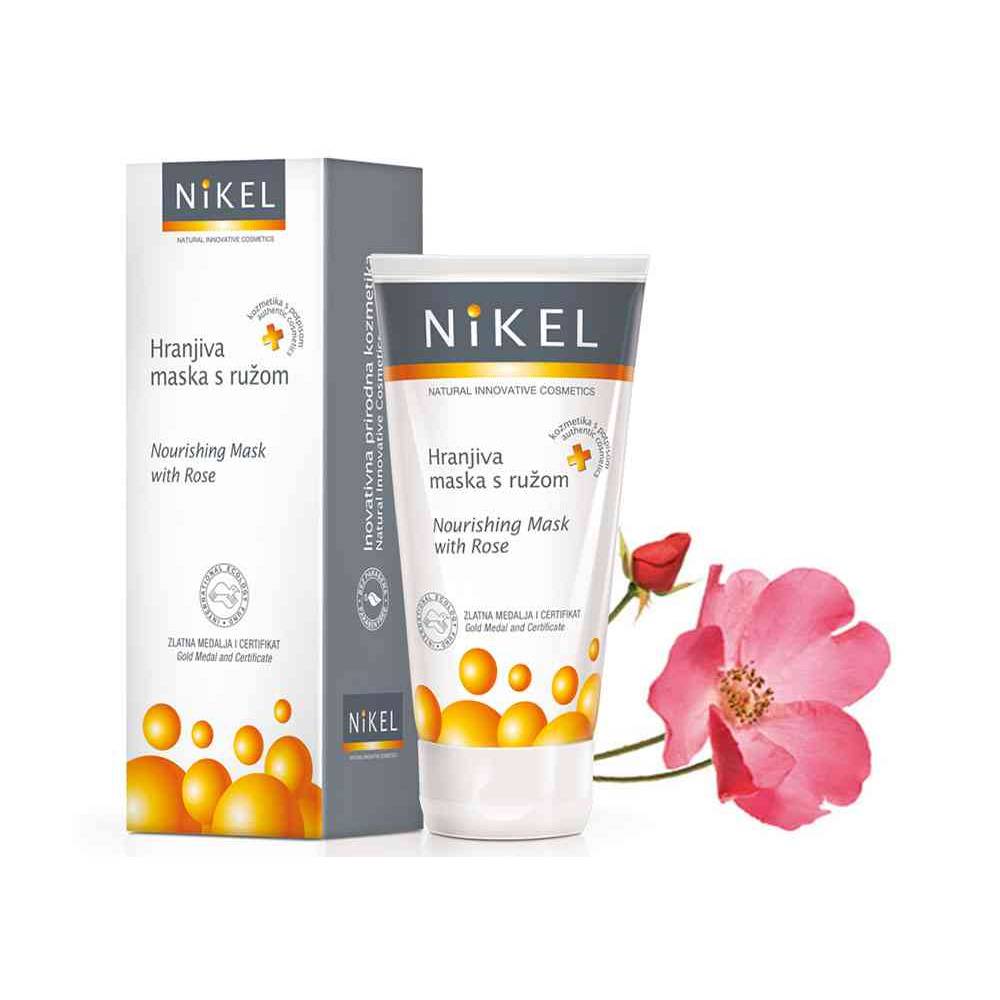 Odżywcza maska do twarzy z Różą, 50 ml, NIKEL