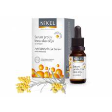 Przeciwzmarszczkowe serum pod oczy z kwiatem Imortelle, 10 ml, NIKEL