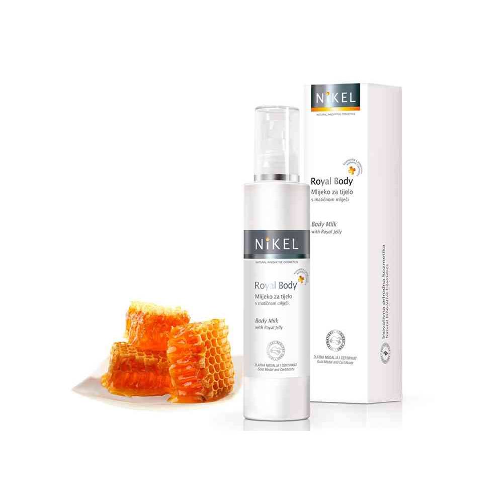 Mleczko do ciała z Mleczkiem Pszczelim wspomagające gojenie się podrażnień, 200 ml, NIKEL