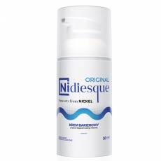 NIDIESQUE ORIGINAL, Barierowy krem do twarzy i ciała przeciw objawom alergii niklowej, 30 ml, KF Niccolum