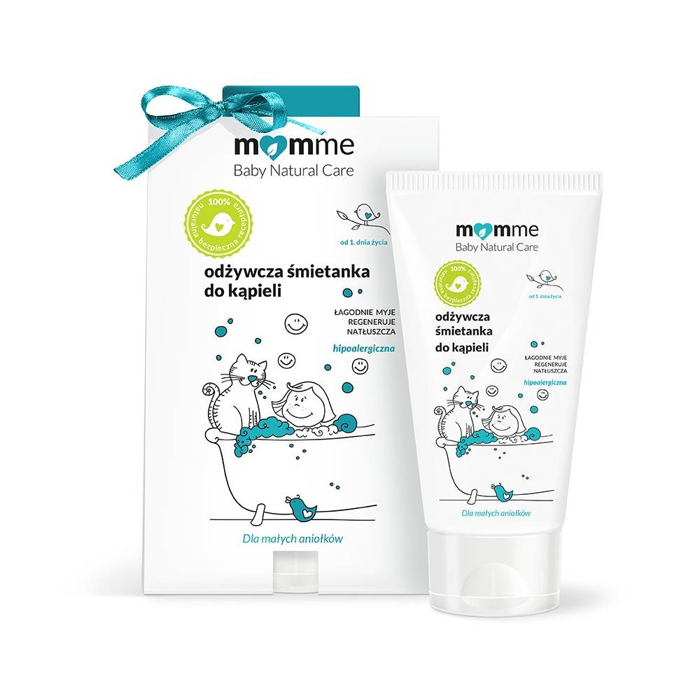 Odżywcza śmietanka do kąpieli, 150ml- MomMe