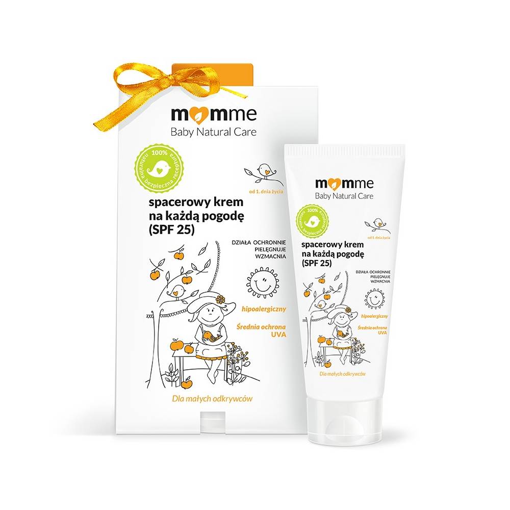 Spacerowy krem na każdą pogodę (SPF 25), 50ml- MomMe
