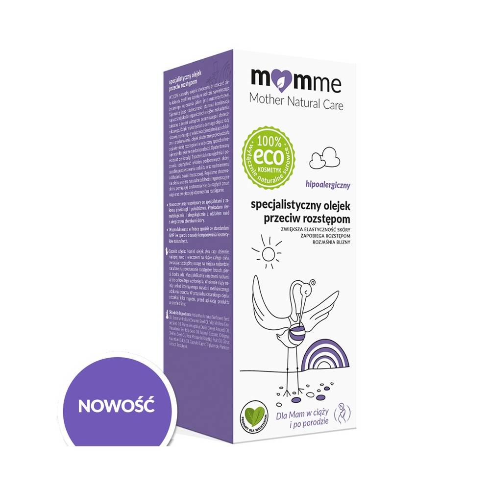 Specjalistyczny olejek przeciw rozstępom, 150ml- MomMe