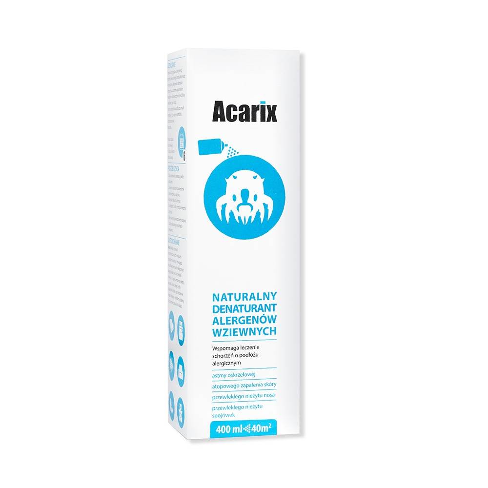 ACARIX Spray - denaturant alergenów kurzu domowego - 400ml