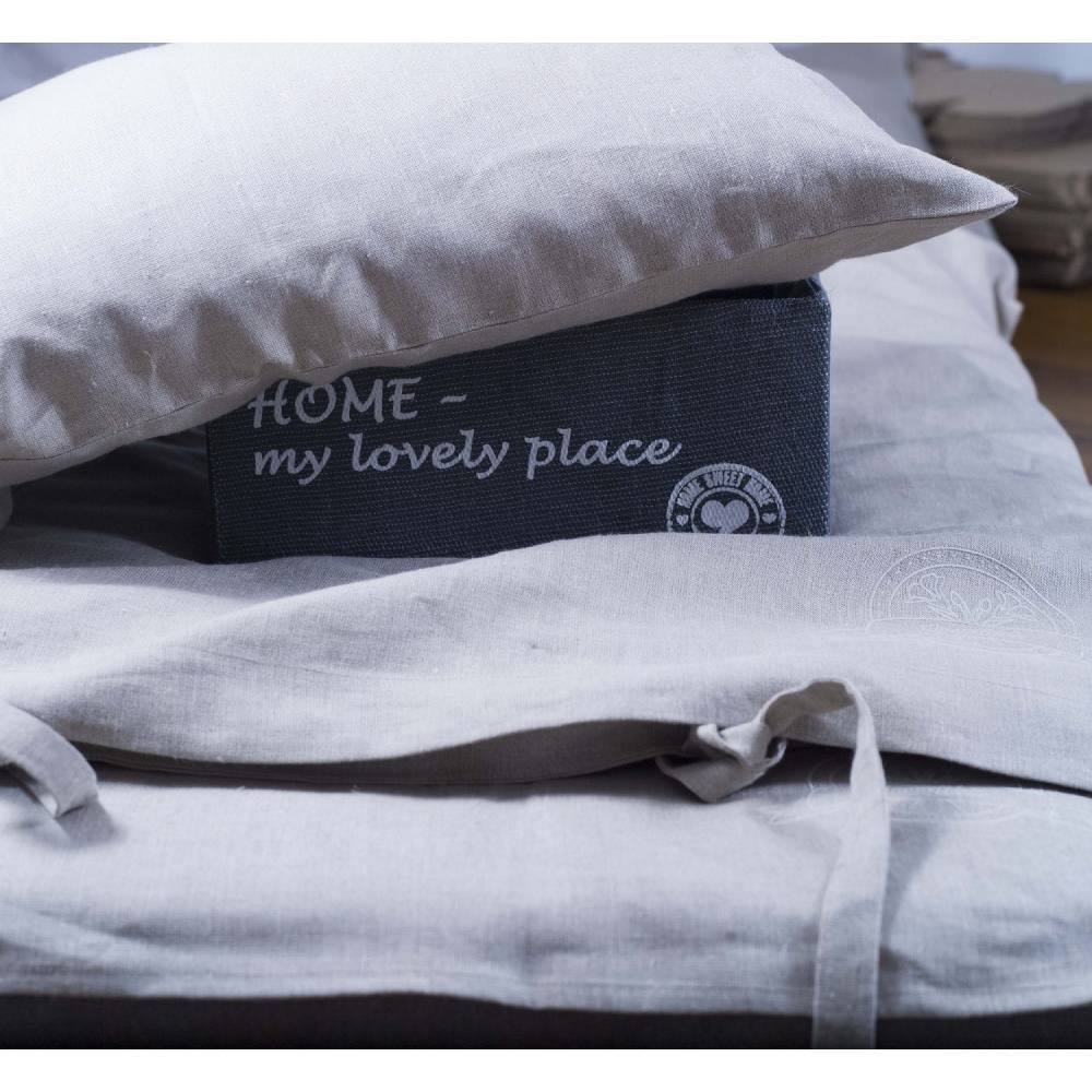 Pościel lniana 140x200 cm + prześcieradło 100x200 cm LinenWell