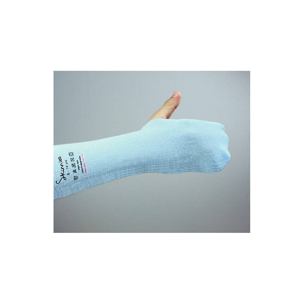 Rękawiczki - NIEDRAPKI dziecięce, jedwabne, lecznicze na AZS, SKINNIES