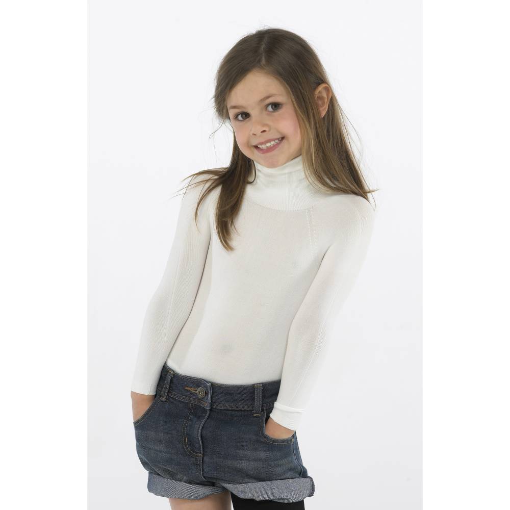 Golf opatrunkowy dziecięcy WEB na długi rękaw, SKINNIES